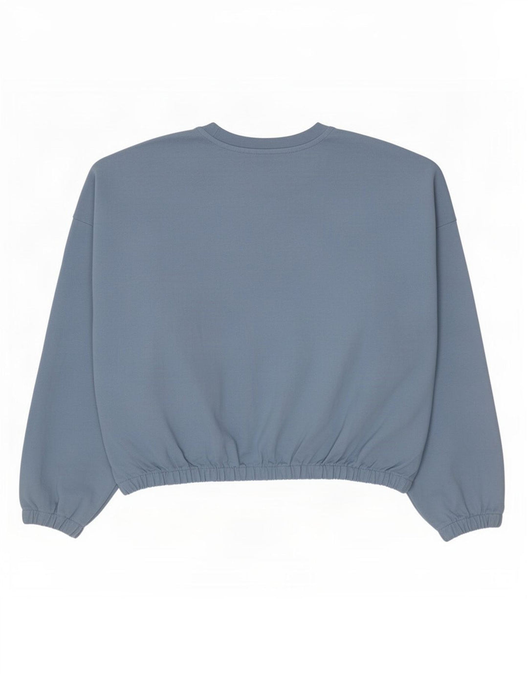 Damska bluza Adidas Crop Oversized Sweter UK 8 Small Blue Cotton