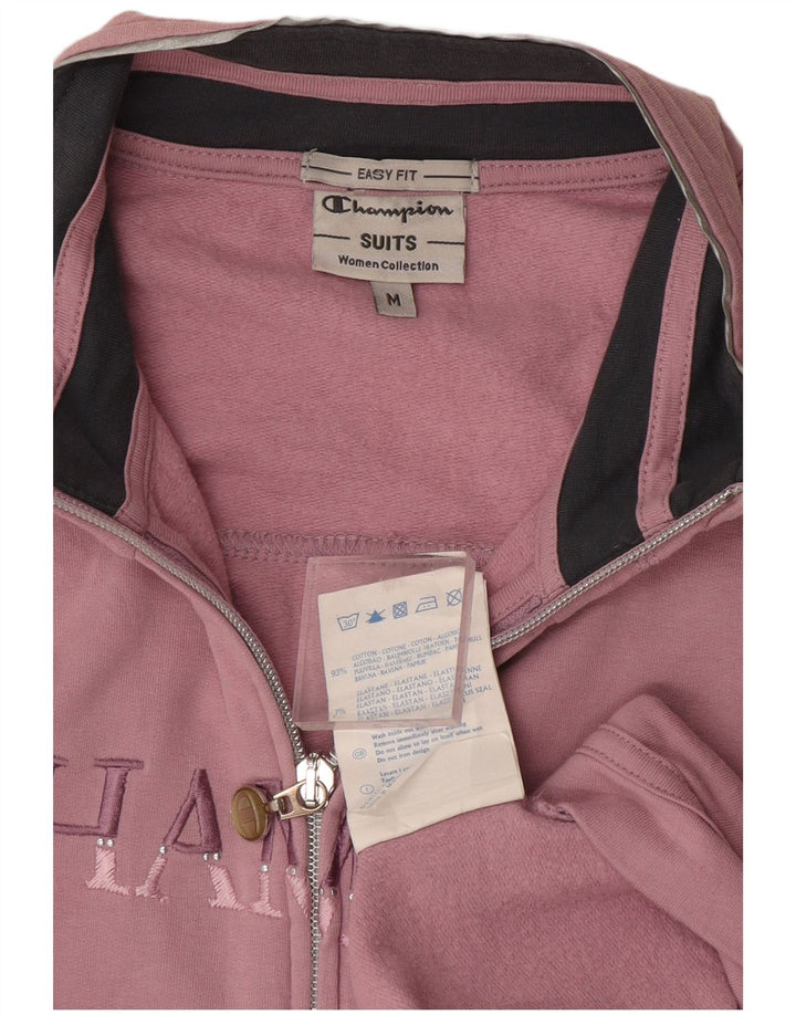 Kurtka damska Champion Easy Fit Graphic Tracksuit Top Jacket UK 14 Średni Róż