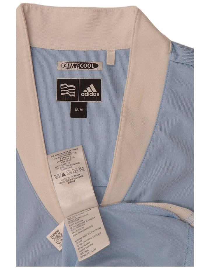 Damska koszulka ADIDAS Climacool Top UK 14 w kolorze średnioniebieskim