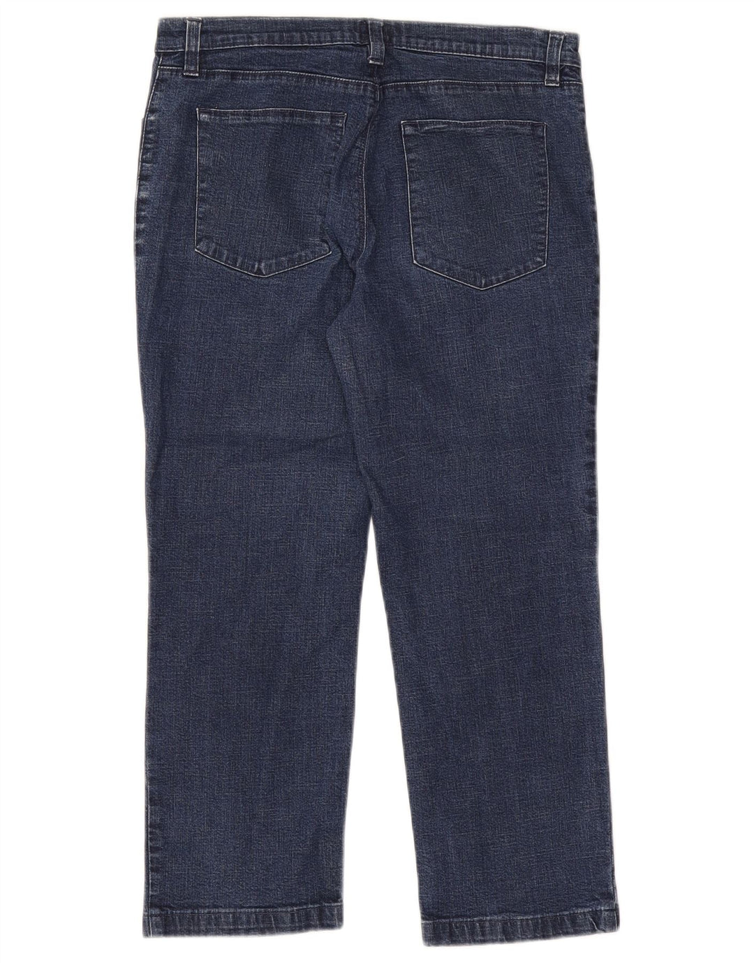 Damskie jeansy Capri Calvin Klein W30 L21 Granatowe, bawełniane