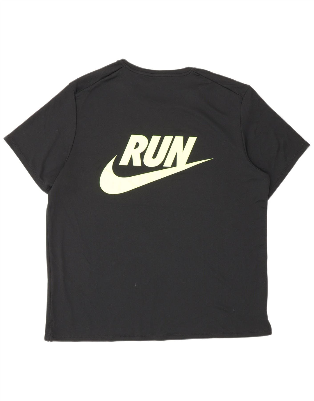 Męski T-shirt Nike Dri Fit z grafiką, duży, czarny poliester