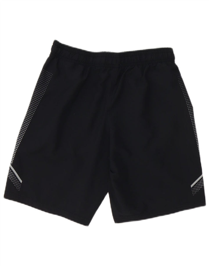 Chłopięce spodenki sportowe Under Armour na 11-12 lat, duże, czarne, poliestrowe