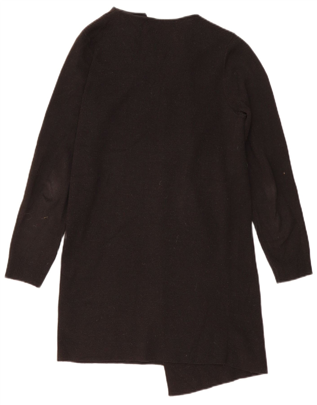 Marks & Spencer Damski sweter rozpinany o długim kroju, UK 10, mały, czarny
