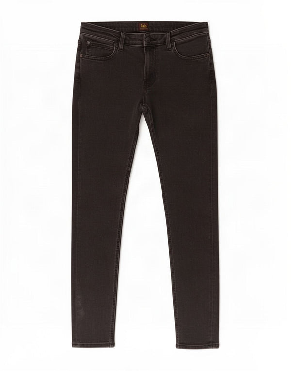 Męskie jeansy Lee Malone Skinny W30 L32, czarne, bawełniane
