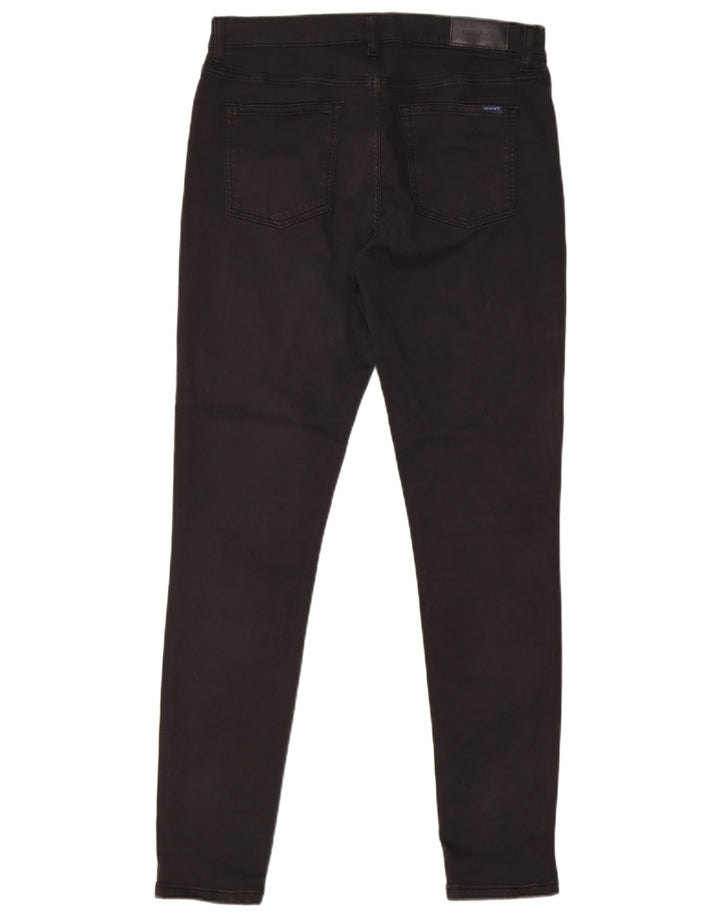 Damskie jeansy skinny Gant Medium W30 L29 czarne