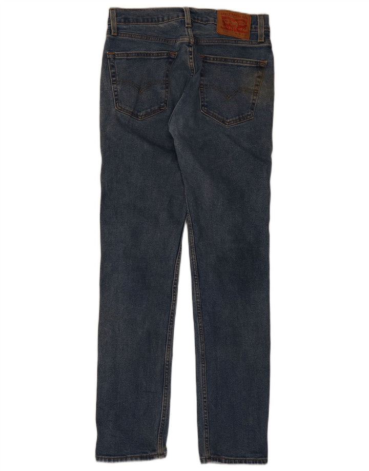 Męskie jeansy Levi's 511 Slim W30 L32 Niebieskie bawełniane