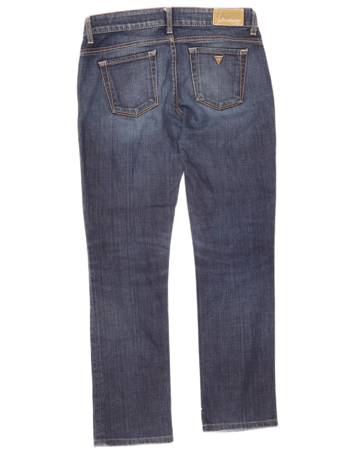 Jeansy damskie Guess W28 L28 Granatowe, bawełniane