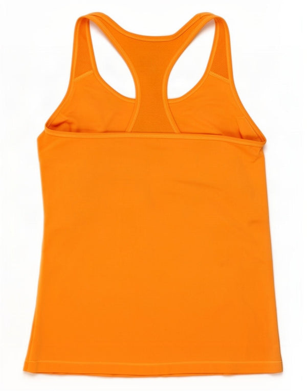 Damska kamizelka Nike Dri Fit Graphic Top UK 14, duża, żółta