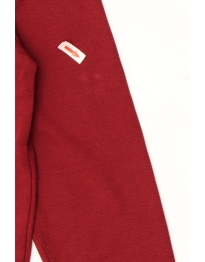 Męska bluza z grafiką Hugo Boss w kolorze średniego burgunda