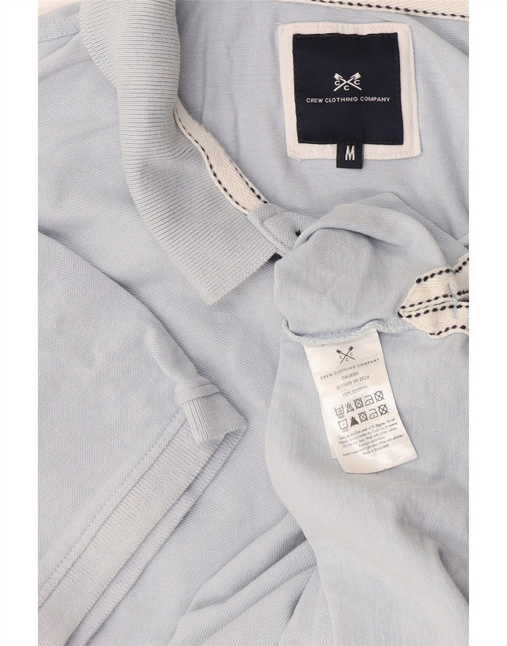 Męska koszulka polo Crew Clothing Średni niebieski, bawełniany