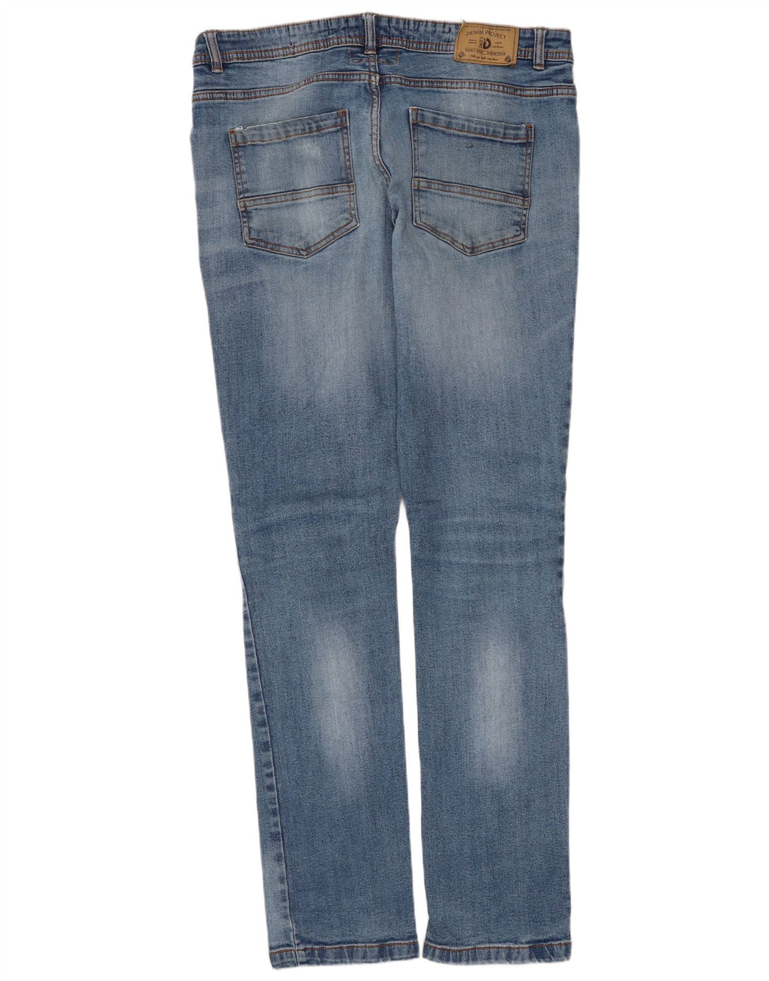 DACK'S Męskie jeansy slim IT 50 Large W34 L31 Niebieskie bawełniane