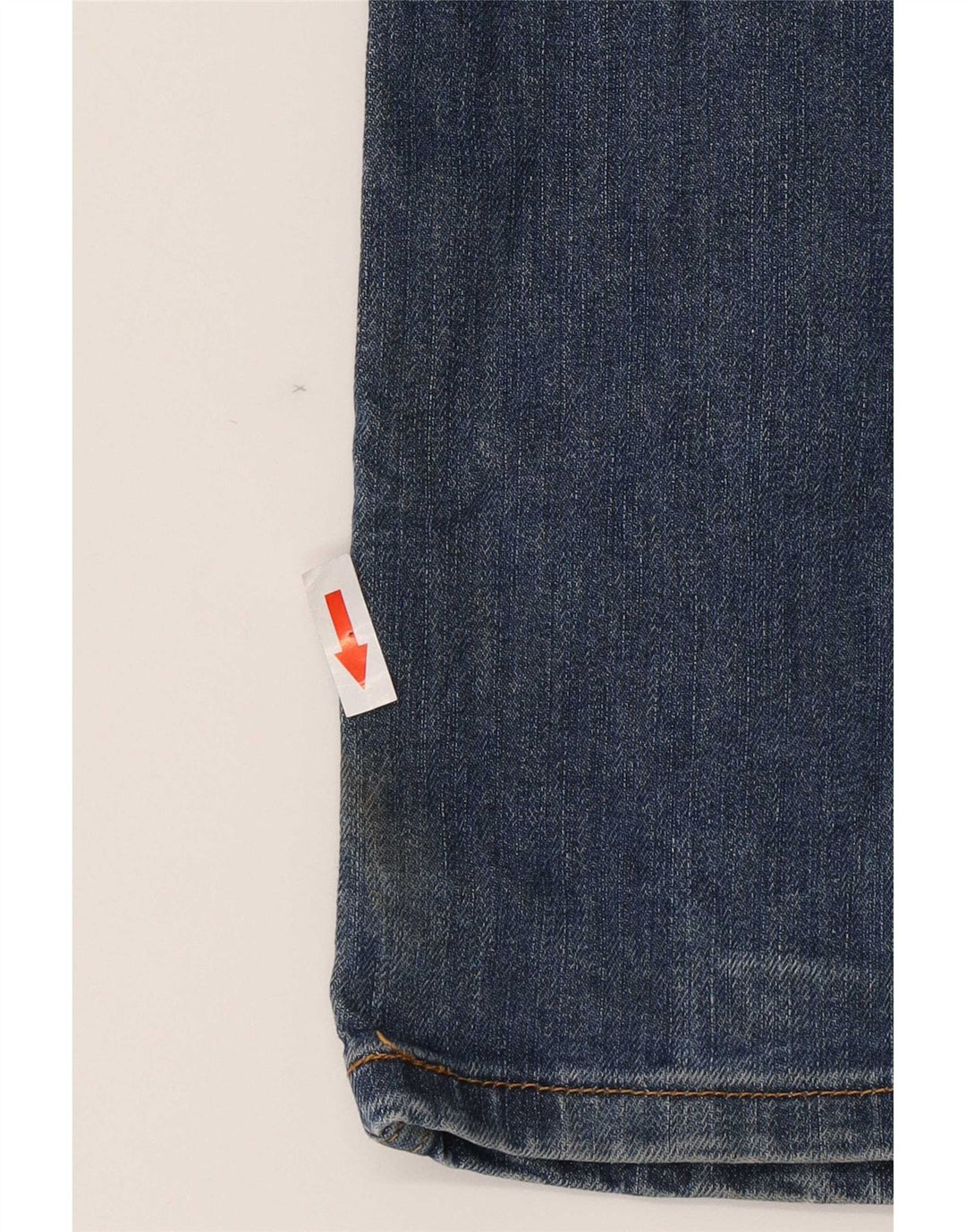 Męskie jeansy Levi's 627 Straight W30 L32 Niebieskie bawełniane