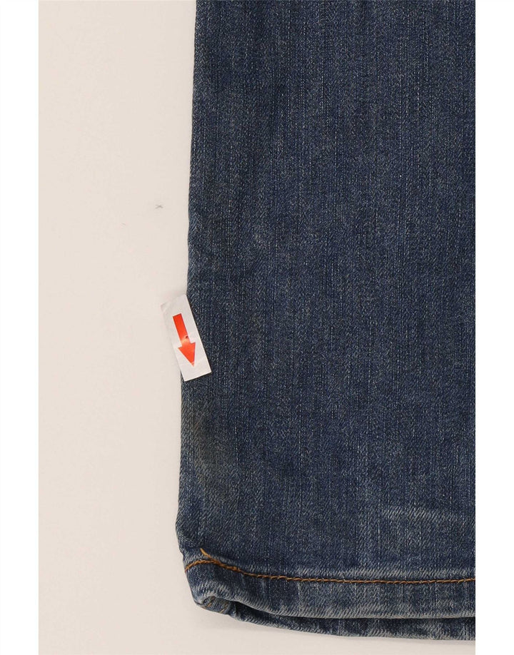 Męskie jeansy Levi's 627 Straight W30 L32 Niebieskie bawełniane