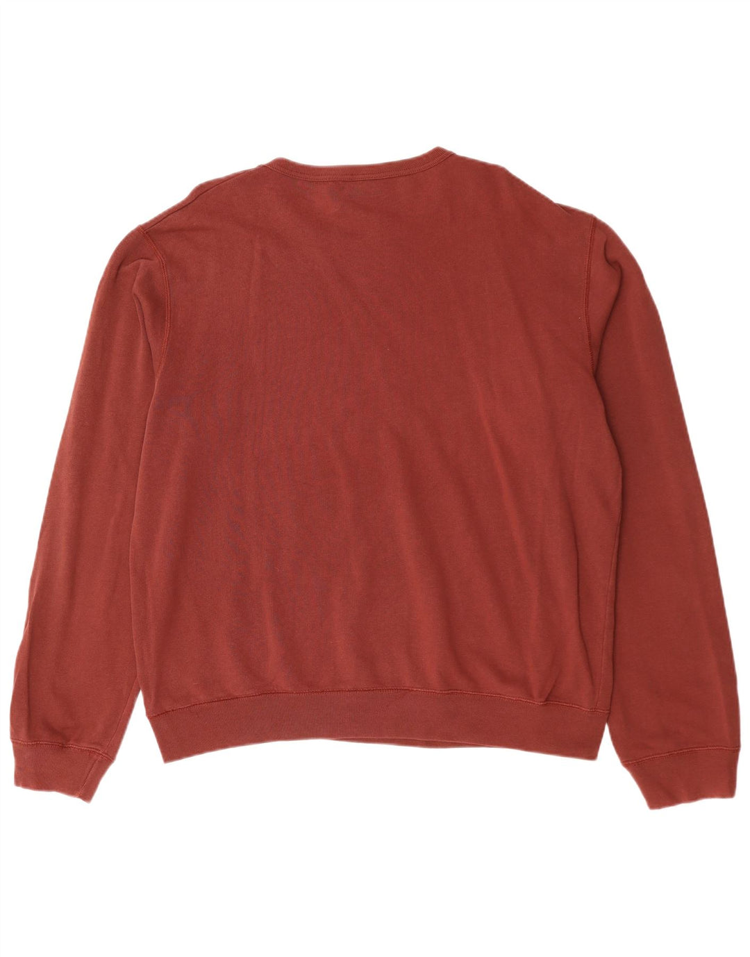 Męski sweter z grafiką Levi's, duży, bordowy, bawełniany