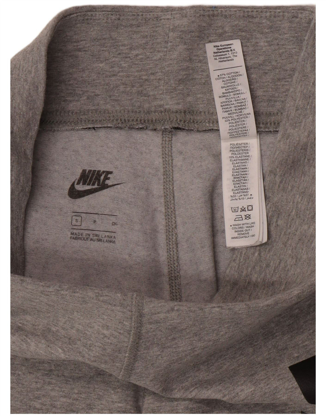 Damskie legginsy Nike Graphic UK 8, małe, szare, bawełniane w cętki