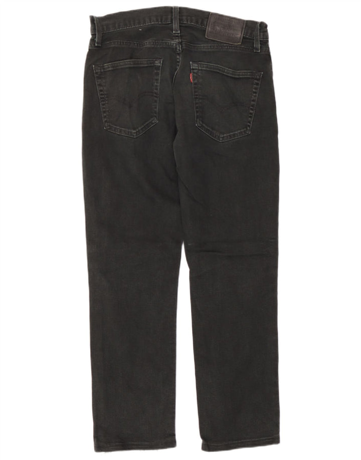 Męskie jeansy Levi's 511 Slim W31 L26 Czarna bawełna