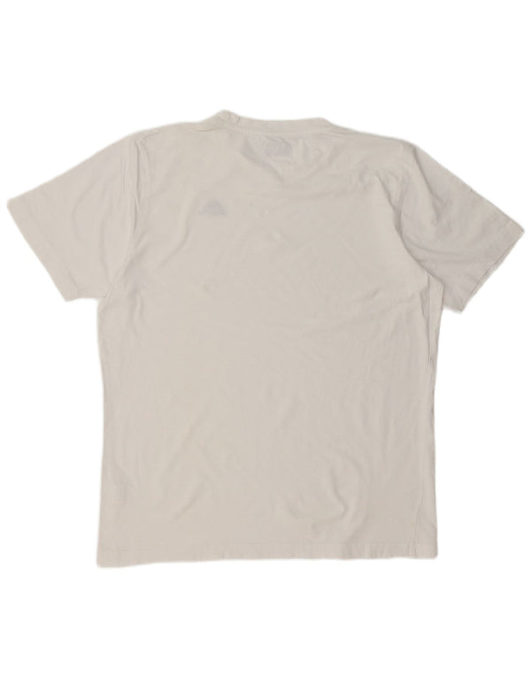 T-shirt męski Kappa Top XL, biała bawełna