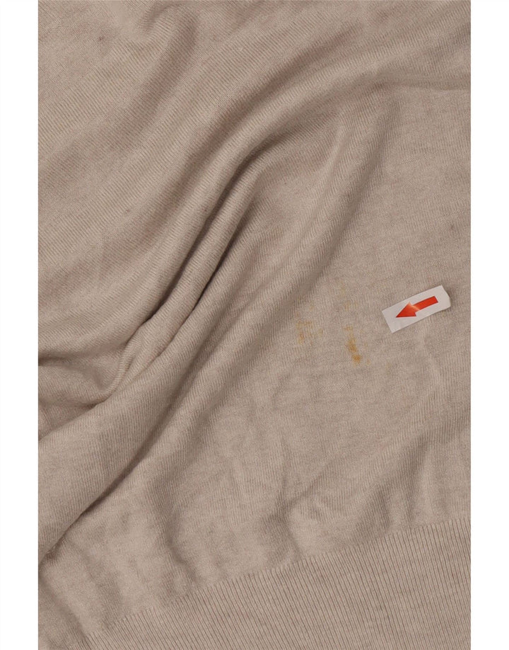 Damski sweter z golfem Zara UK 10 Small Beige Rayon