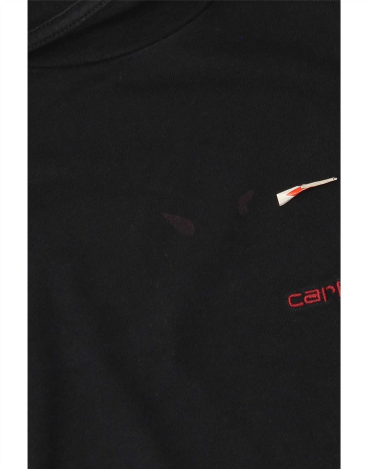 Męski top Carhartt z długim rękawem XL, granatowy, bawełniany