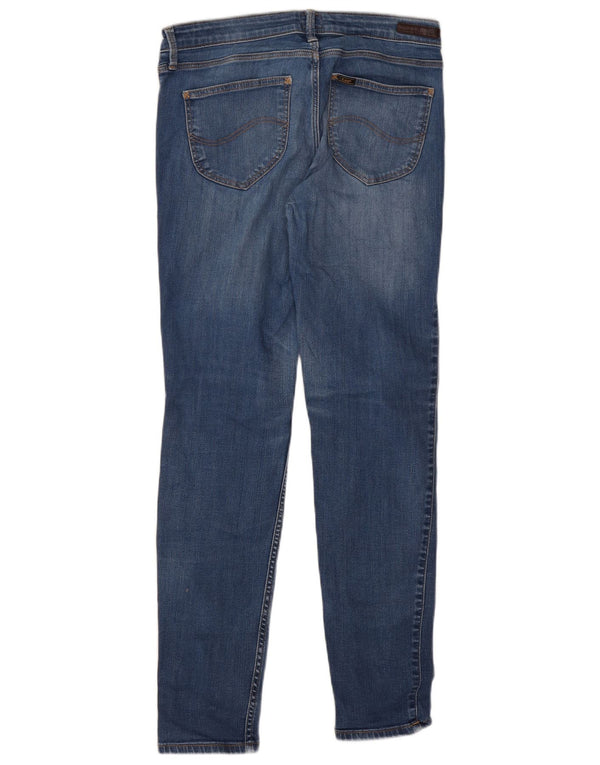 Damskie jeansy Lee Scarlett Skinny W31 L29 Niebieskie bawełniane