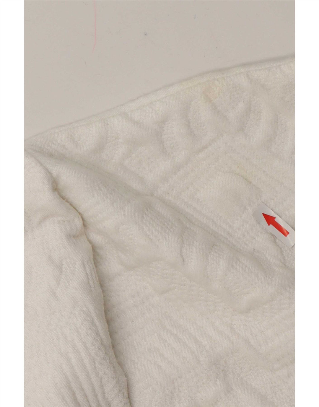 Damski sweter Zara o swobodnym kroju, UK 12, średni biały geometryczny
