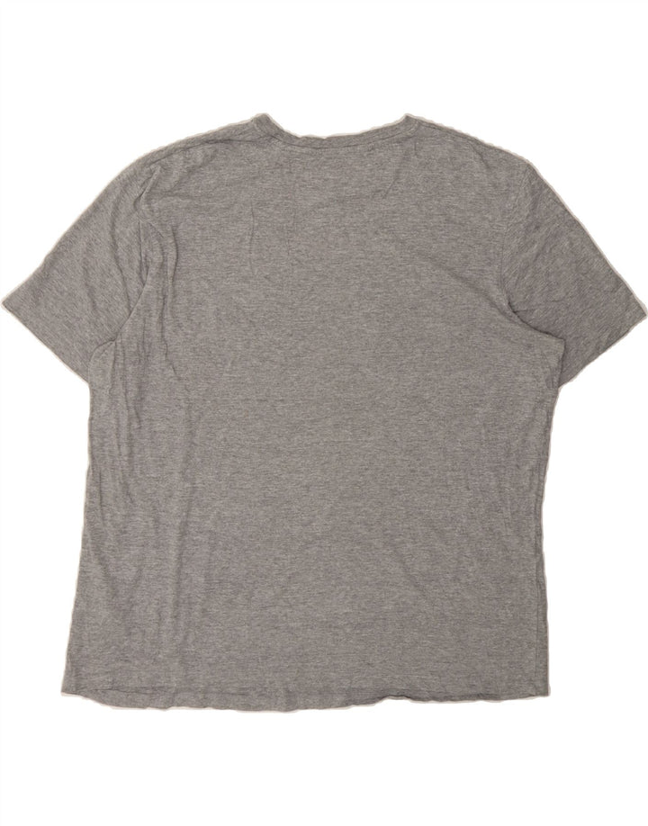 JACK & JONES Mens T-Shirt Top XL Grey Cotton Vintage Jack & Jones and Second-Hand Jack & Jones from Messina Hembry 