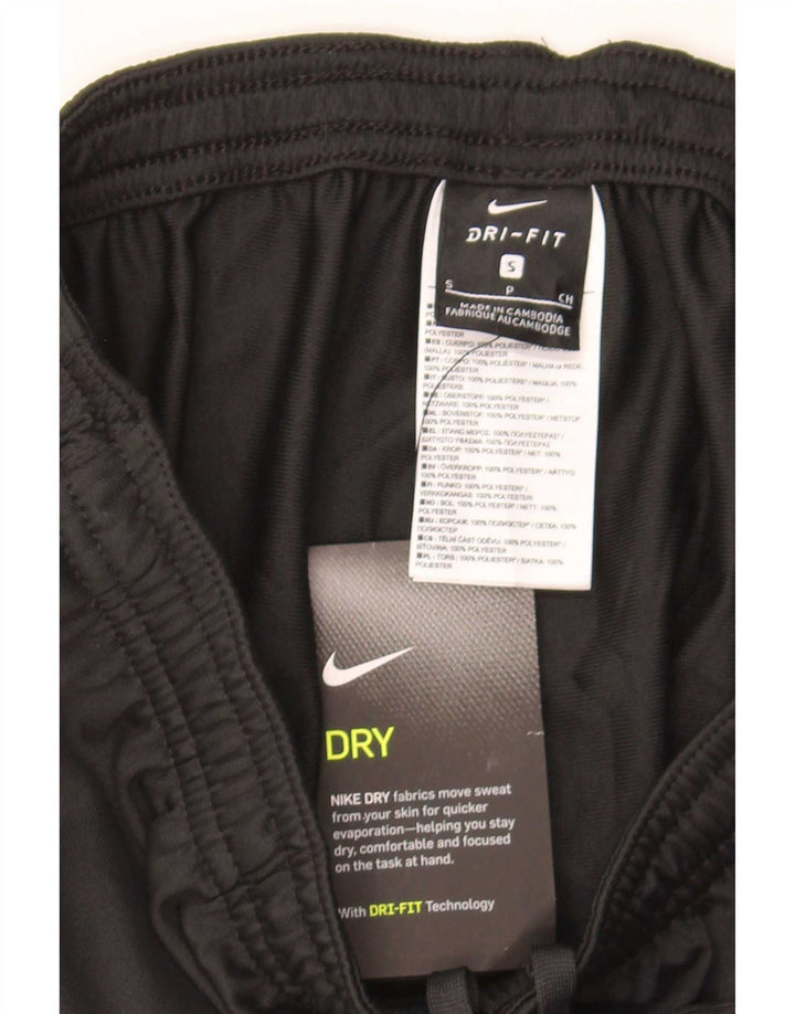 Męskie spodnie dresowe Nike Dri Fit, małe, czarne, poliestrowe
