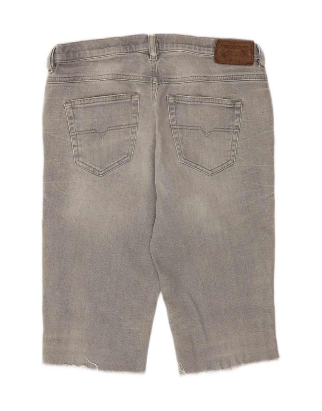 Damskie spodenki jeansowe Diesel w trudnej sytuacji W27, małe, szare, bawełniane