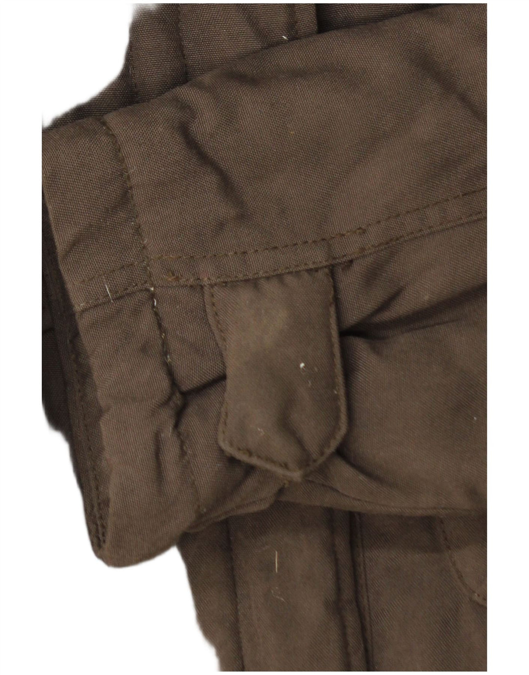 Damska wyściełana kamizelka wojskowa Woolrich UK 12 średni brąz