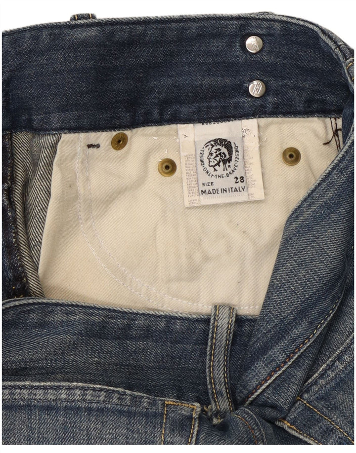 Damskie jeansy Bootcut Diesel W28 L31 Niebieskie bawełniane