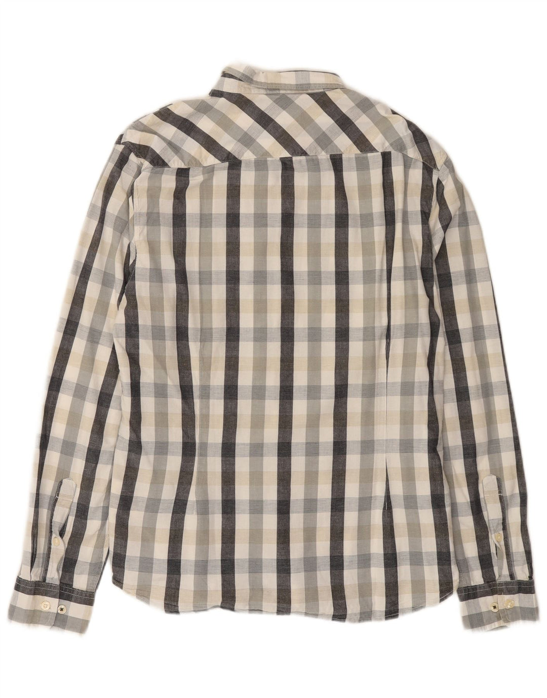 Koszula męska Lee, duża, bawełniana, szara krata