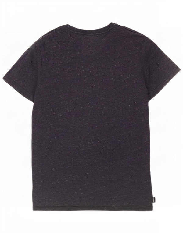 Męska koszulka Superdry Regular Graphic Top, średnia, granatowa, bawełniana w cętki