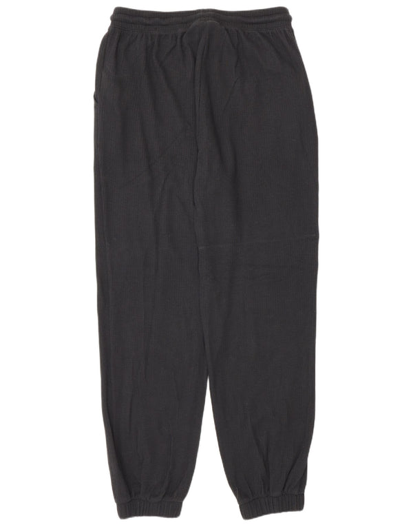 Damskie spodnie dresowe Adidas Joggers UK 14 Średnie czarne bawełniane