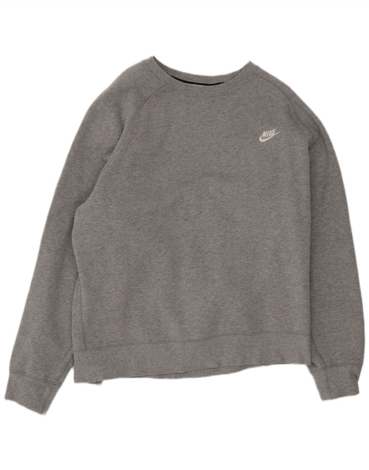 Męska bluza dresowa Nike 2XL Szara bawełna
