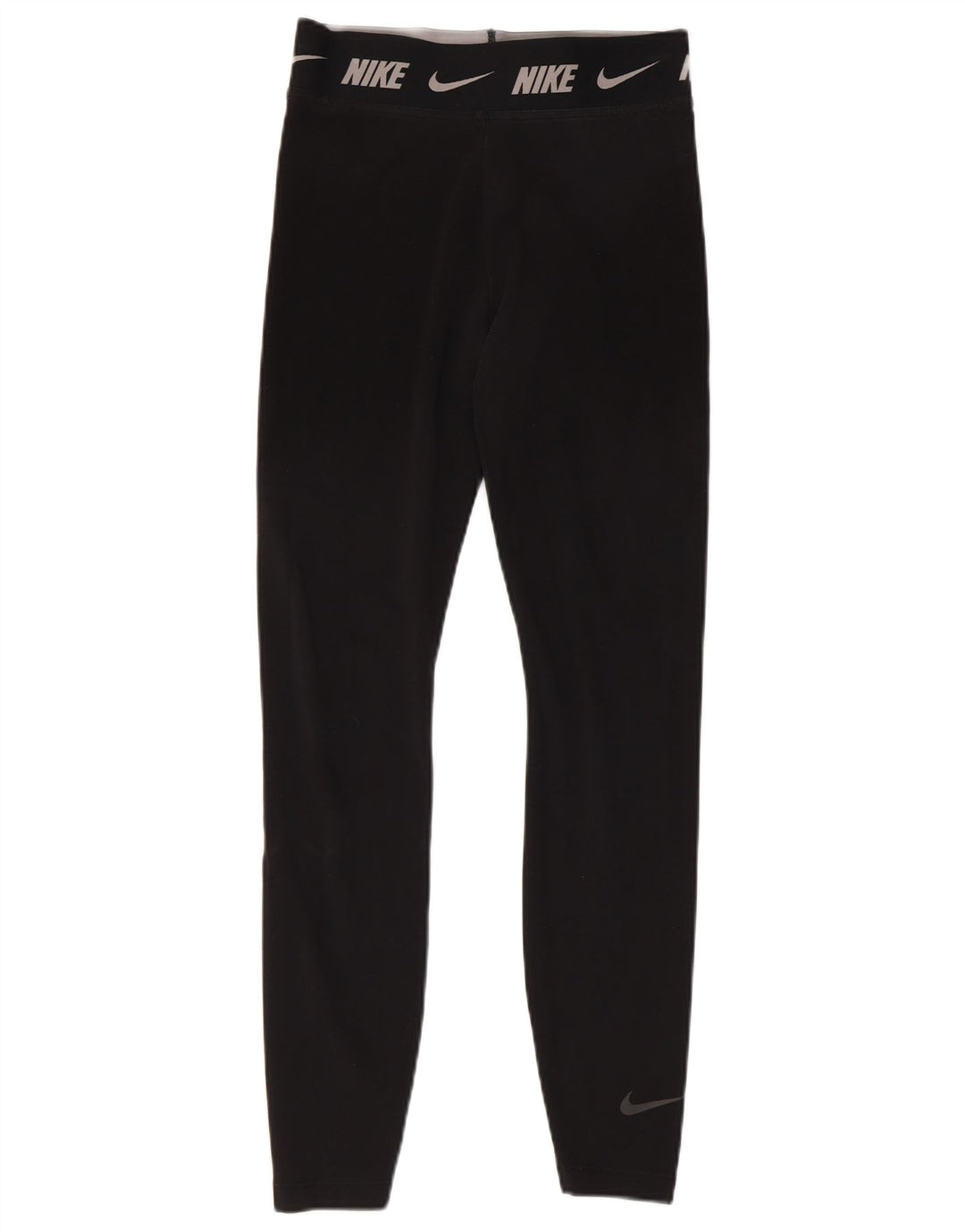 Damskie legginsy Nike Tight Fit UK 8, małe, czarne, bawełniane
