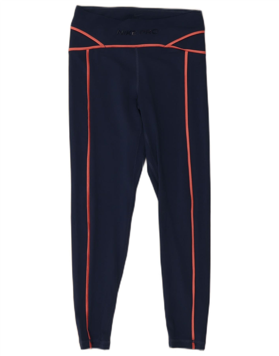 Damskie legginsy Nike Dri Fit Graphic UK 8, małe, granatowe, poliestrowe
