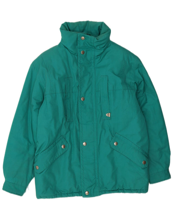 Męska ocieplana kurtka z kapturem Fila IT 46 Small Green Polyester