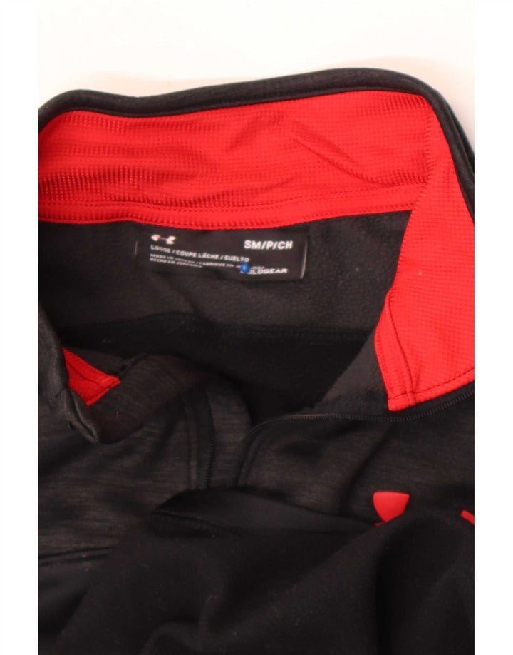 Męski sweter Under Armour Cold Gear, mały, czarny, z blokami kolorów