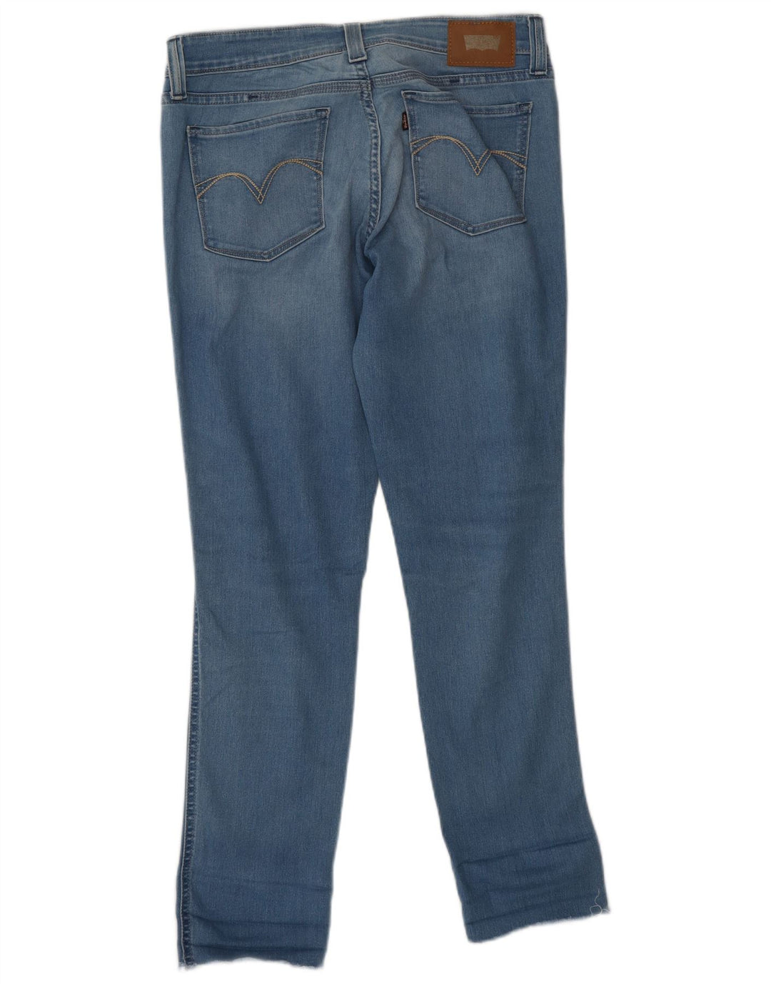 Damskie jeansy skinny Demi Curve LEVI'S W29 L28 Niebieska bawełna