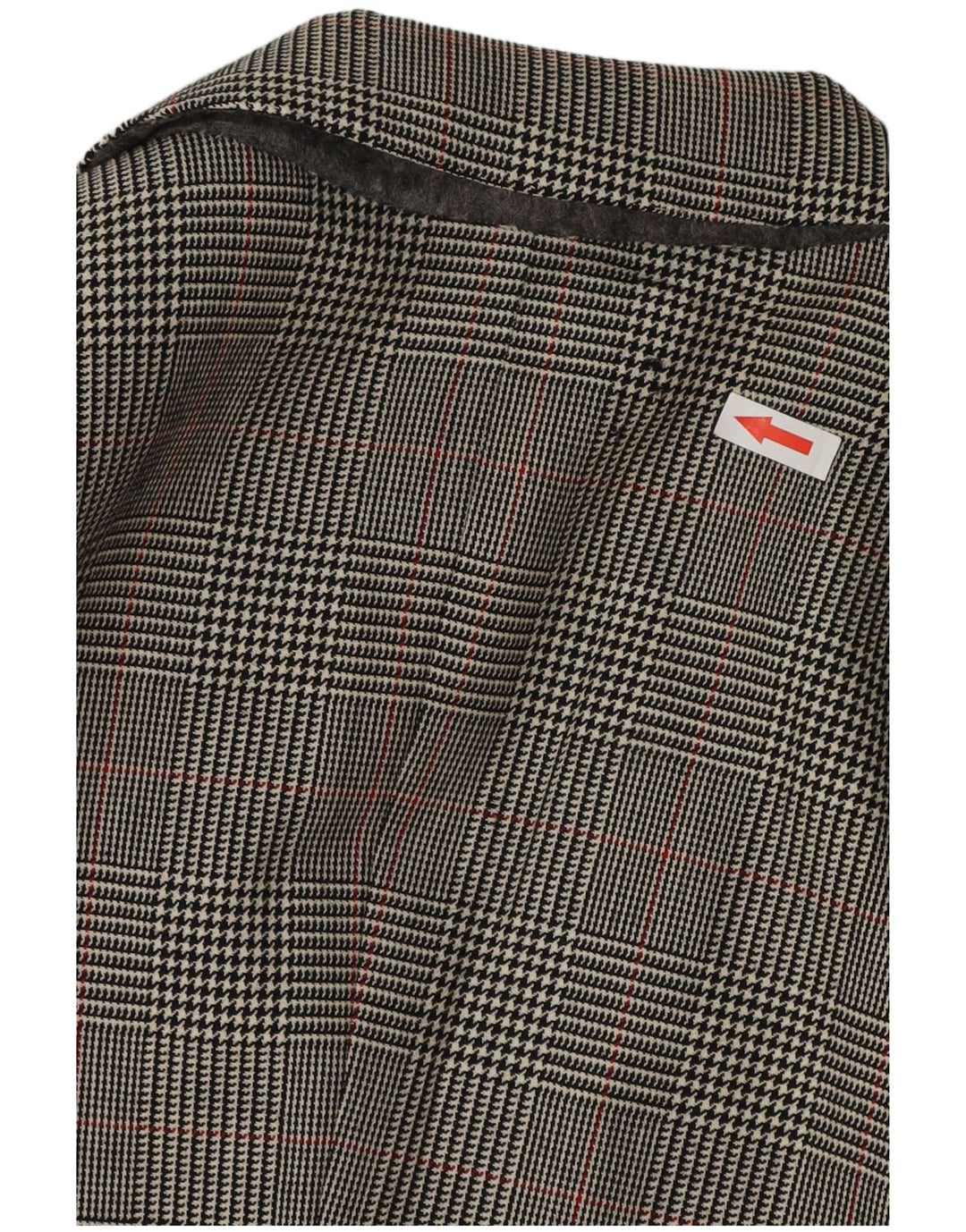 Męska marynarka zapinana na 3 guziki VINTAGE UK 38 Średnia szara pepitka