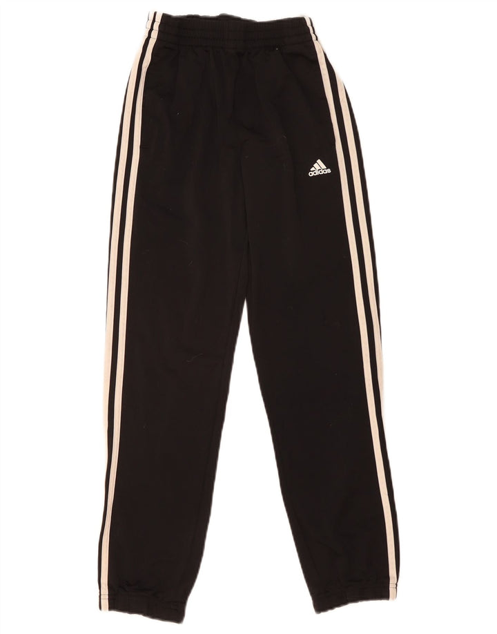 Adidas Chłopięce Spodnie Dresowe Joggery 9-10 Lat Czarny Poliester