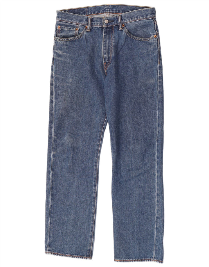 Męskie dżinsy Levi's 751 Straight W32 L30 Niebieskie