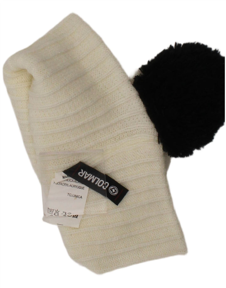 Damska dzianinowa czapka typu beanie Colmar w jednym rozmiarze w kolorze złamanej bieli, akrylowa zima