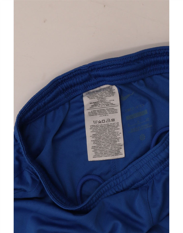 Męskie spodenki sportowe Nike Dri Fit, mały niebieski, poliester z blokami kolorów