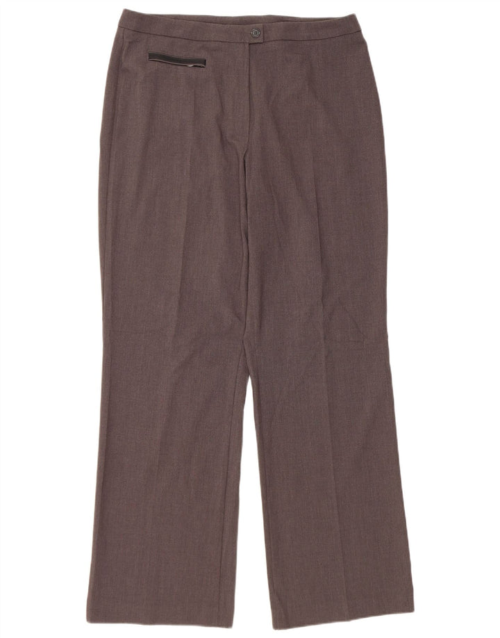 Spodnie damskie Marks & Spencer Straight Casual UK 14 Medium W32 L31 Szare
