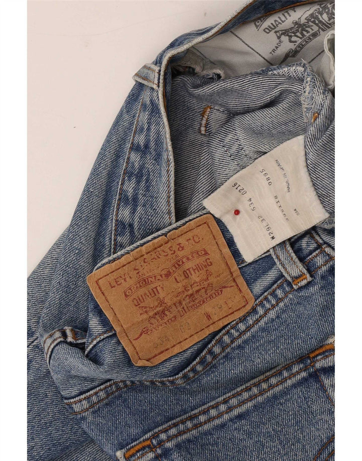 Męskie jeansy Levi's 534 zwężane W29 L26 niebieska bawełna
