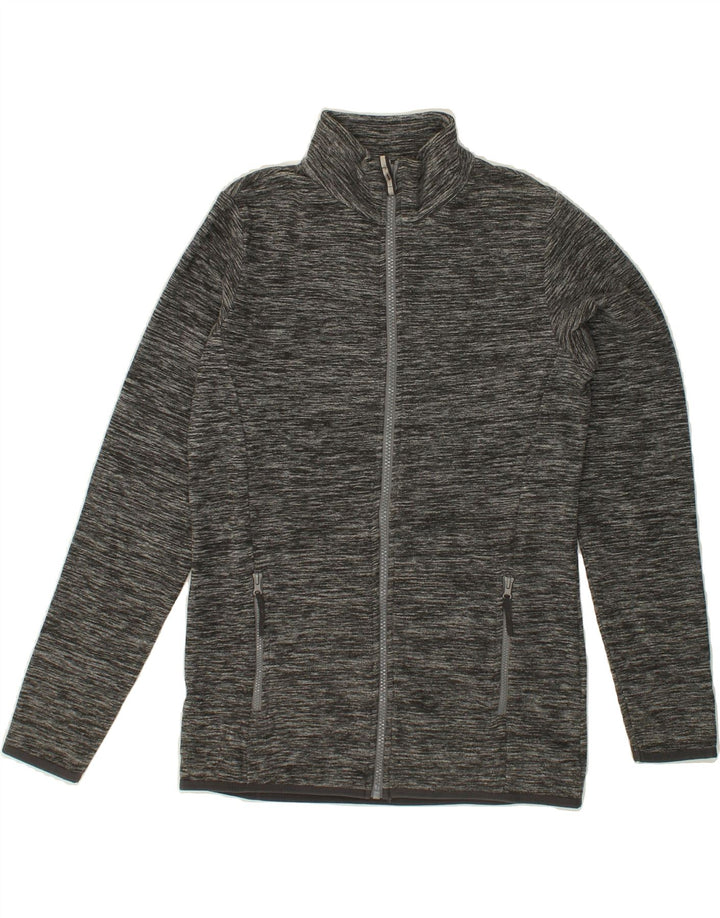 MOUNTAIN WAREHOUSE Womens Fleece Jacket UK 8 Small  Grey Polyester Vintage Mountain Warehouse and Second-Hand Mountain Warehouse from Messina Hembry 