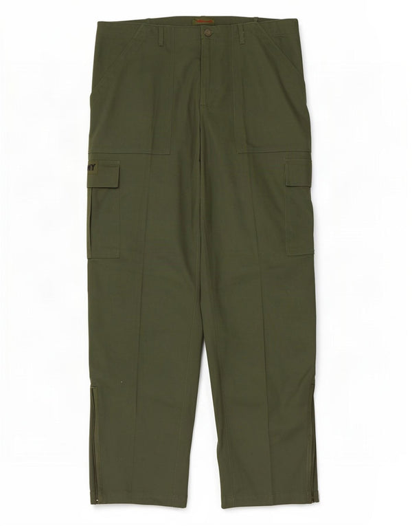 Męskie proste spodnie cargo Univers EU 54 2XL W42 L35 Khaki Cotton