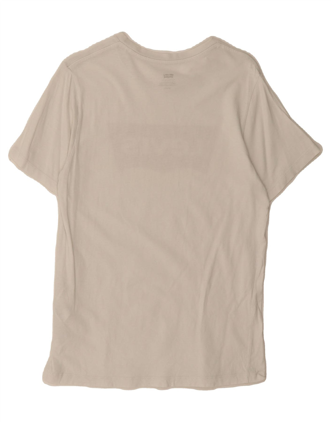 LEVI'S Mens Graphic T-Shirt Top Small White Cotton Vintage Levi's and Second-Hand Levi's from Messina Hembry 