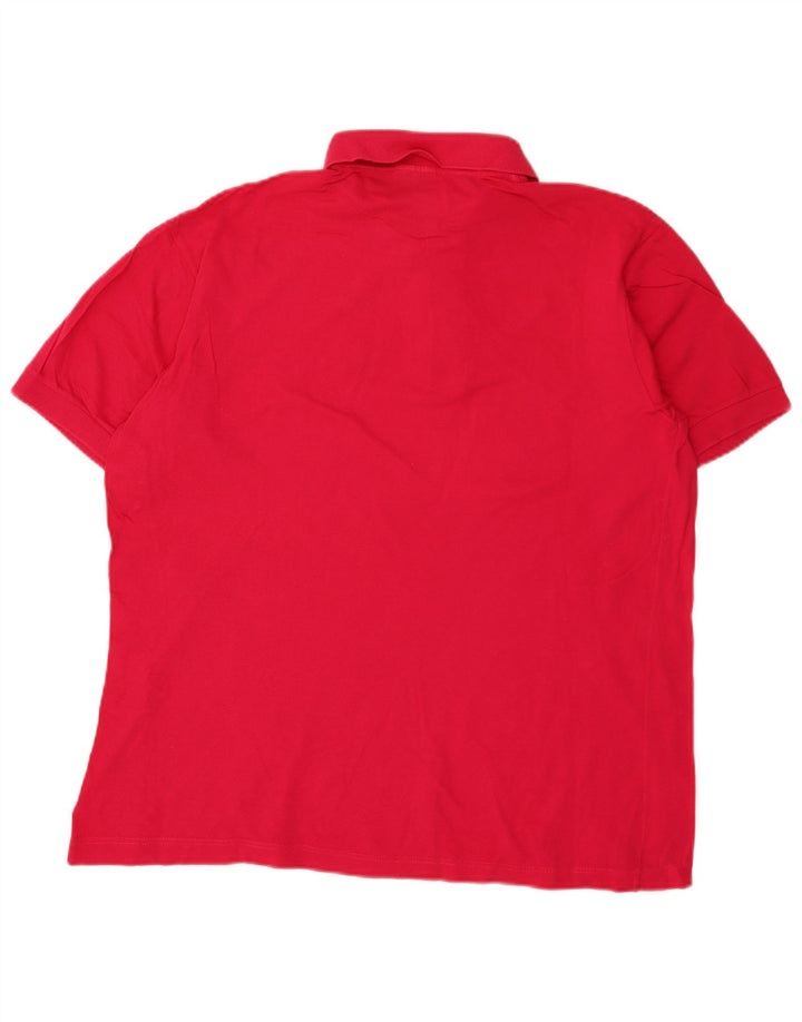 Męska koszulka polo Sergio Tacchini, duża, różowa, bawełniana